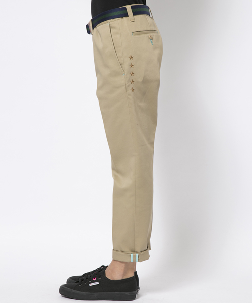 Dickies（ディッキーズ）の「【mini6月号掲載】X-girl×Dickies TWILL PANTS（その他パンツ・レディース・ホワイト/ベージュ/ネイビー・0/1/2）」の8枚目の写真