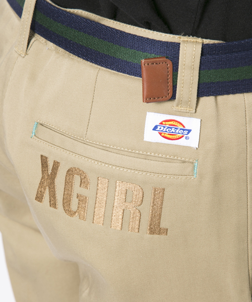 Dickies（ディッキーズ）の「【mini6月号掲載】X-girl×Dickies TWILL PANTS（その他パンツ・レディース・ホワイト/ベージュ/ネイビー・0/1/2）」の12枚目の写真
