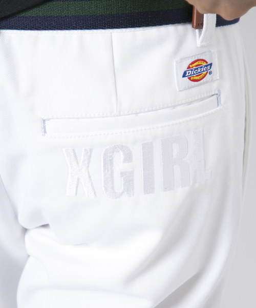 Dickies（ディッキーズ）の「【mini6月号掲載】X-girl×Dickies TWILL PANTS（その他パンツ・レディース・ホワイト/ベージュ/ネイビー・0/1/2）」の5枚目の写真