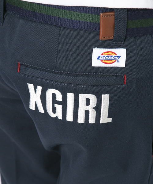Dickies（ディッキーズ）の「【mini6月号掲載】X-girl×Dickies TWILL PANTS（その他パンツ・レディース・ホワイト/ベージュ/ネイビー・0/1/2）」の7枚目の写真
