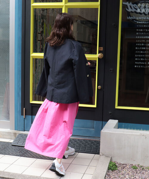 fredy emue(フレディエミュ)の「袖ボリューム ロングワンピース(ワンピース・レディース・オフホワイト/ピンク/ブラック・38)」の17枚目の写真