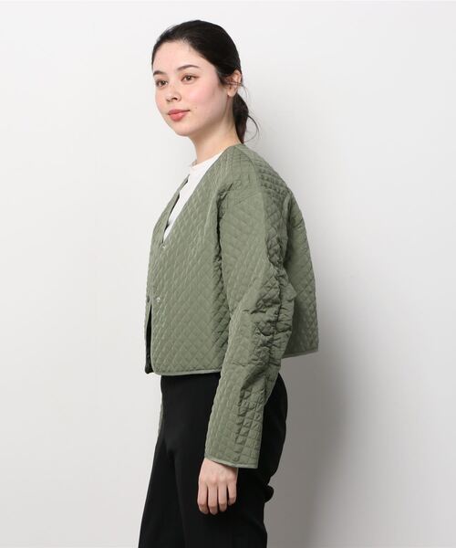 LA PEAU DE GEM】halfsleeve hole jacket LA PEAU DE GEM bomber