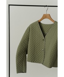 【LA PEAU DE GEM】キルティングブルゾン