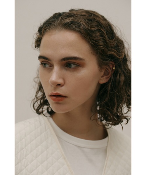 LA PEAU DE GEM(ラポドゥジェム)の「【LA PEAU DE GEM】キルティングブルゾン(ブルゾン・レディース・カーキ/アイボリー・FREE)」の7枚目の写真