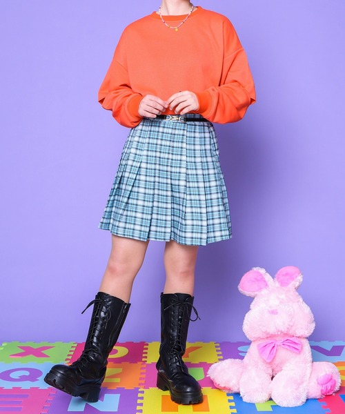 PairPair（ペアペア）の「カットアウトスウェット（Tシャツ/カットソー・レディース・ライム/オレンジ/オートミール・FREE）」の10枚目の写真