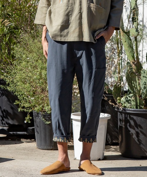 チャイハネ(チャイハネ)の「【チャイハネ】リッチノMEN'Sテーパードパンツ(その他パンツ・メンズ・オレンジ/カーキ/グレー/ベージュ・FREE)」の2枚目の写真