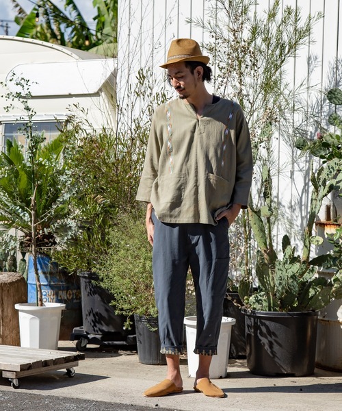 チャイハネ(チャイハネ)の「【チャイハネ】リッチノMEN'Sテーパードパンツ(その他パンツ・メンズ・オレンジ/カーキ/グレー/ベージュ・FREE)」の20枚目の写真