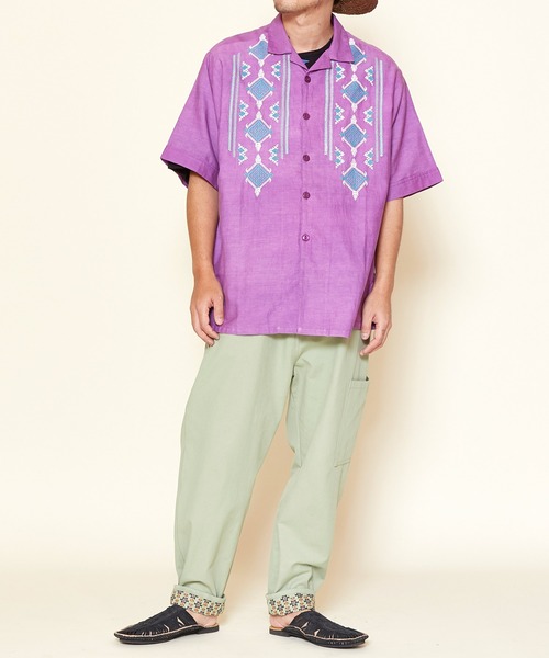 チャイハネ(チャイハネ)の「【チャイハネ】リッチノMEN'Sテーパードパンツ(その他パンツ・メンズ・オレンジ/カーキ/グレー/ベージュ・FREE)」の5枚目の写真