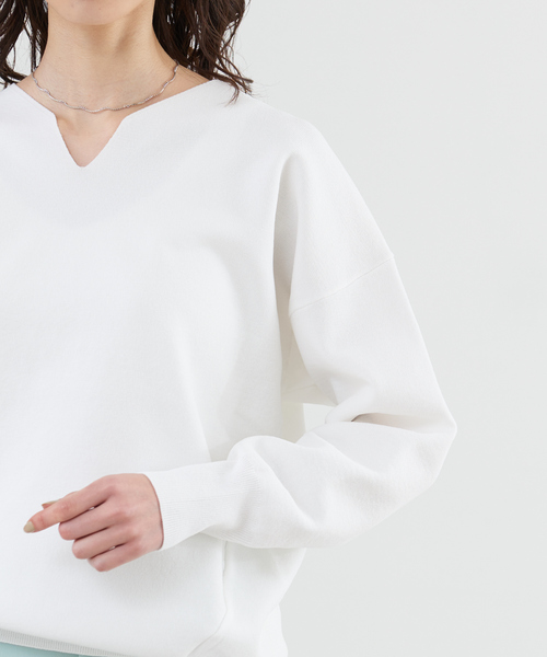 abahouse mavie（アバハウスマヴィ）の「ﾎﾟﾘｴｽﾃﾙｷｰﾈｯｸPO（ニット/セーター・レディース・セージグリーン/ブラック/イエロー/ホワイト・フリー）」の11枚目の写真