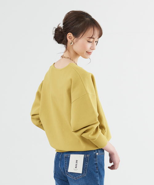 abahouse mavie（アバハウスマヴィ）の「ﾎﾟﾘｴｽﾃﾙｷｰﾈｯｸPO（ニット/セーター・レディース・セージグリーン/ブラック/イエロー/ホワイト・フリー）」の14枚目の写真