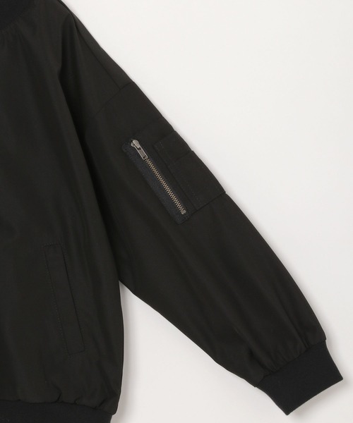 GLOBAL WORK（グローバルワーク）の「キッズ/ワンダブルゾンMA-1/255569（MA-1・キッズ・ブラック/カーキ・140cm/150cm/160cm/110cm/120cm/130cm/100cm）」の17枚目の写真