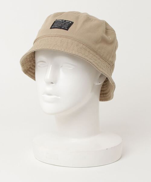 AVIREX(アヴィレックス)の「【WEB&DEPT限定】バケット ハット / BUCKET HAT(ハット・レディース・ブラック/インディゴブルー/オフホワイト/タン・FREE)」の1枚目の写真