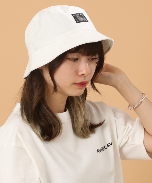 AVIREX(アヴィレックス)の「【WEB&DEPT限定】バケット ハット / BUCKET HAT(ハット・レディース・ブラック/インディゴブルー/オフホワイト/タン・FREE)」の6枚目の写真