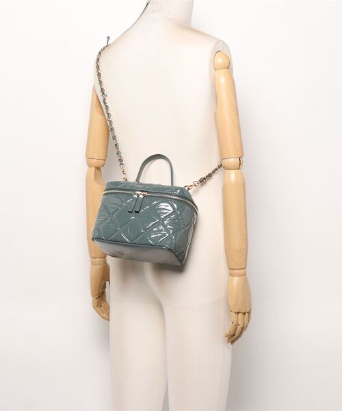 N.（N. Natural Beauty Basic）（エヌエヌナチュラルビューティーベーシック）の「バニティーショルダーバッグ（ショルダーバッグ・レディース・イエロー/グリーン・ﾌﾘ-）」の14枚目の写真