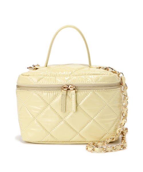 N.（N. Natural Beauty Basic）（エヌエヌナチュラルビューティーベーシック）の「バニティーショルダーバッグ（ショルダーバッグ・レディース・イエロー/グリーン・ﾌﾘ-）」の7枚目の写真