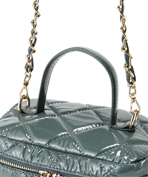 N.（N. Natural Beauty Basic）（エヌエヌナチュラルビューティーベーシック）の「バニティーショルダーバッグ（ショルダーバッグ・レディース・イエロー/グリーン・ﾌﾘ-）」の10枚目の写真