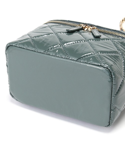 N.（N. Natural Beauty Basic）（エヌエヌナチュラルビューティーベーシック）の「バニティーショルダーバッグ（ショルダーバッグ・レディース・イエロー/グリーン・ﾌﾘ-）」の12枚目の写真