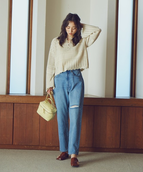 N.（N. Natural Beauty Basic）（エヌエヌナチュラルビューティーベーシック）の「バニティーショルダーバッグ（ショルダーバッグ・レディース・イエロー/グリーン・ﾌﾘ-）」の5枚目の写真