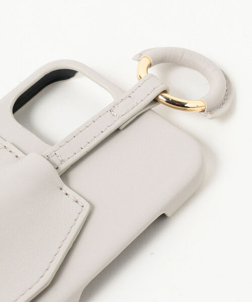 Ray BEAMS（レイビームス）の「【WEB限定】Hashibami / iPhone13 ストリング ケース（スマホケース/カバー・レディース・グレー/オリーブ/ブラック・ONE SIZE）」の6枚目の写真