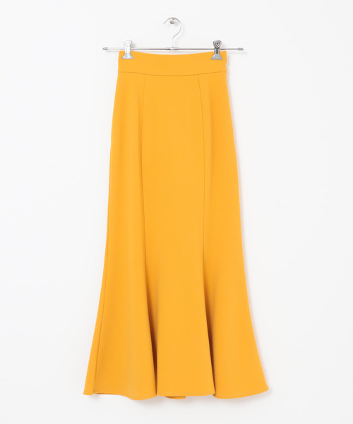 KBF(ケイビーエフ)の「マーメイドラインスカート(スカート・レディース・グリーン/イエロー/ネイビー・ONE)」の7枚目の写真