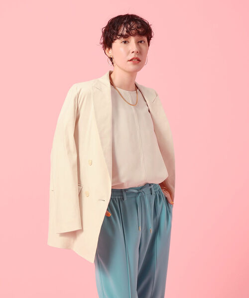 NOLLEY'S Sophi（ノーリーズソフィ）の「リネン混ジャケット