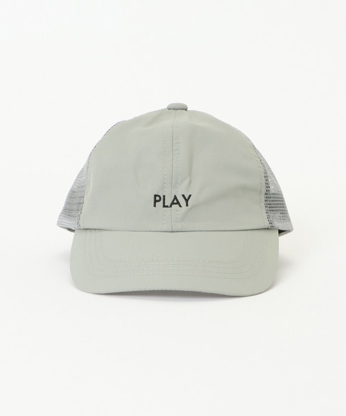 ikka(イッカ)の「PLAY刺繍メッシュキャップ(キャップ・キッズ・ブラック/ライトグレー・FREE)」の9枚目の写真