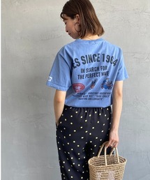 [THE ENDLESS SUMMER/エンドレスサマー] 別注 BUHI アーチロゴバックプリントTシャツ