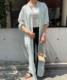 SHENERY | ストライプロングシャツワンピース(ワンピース)