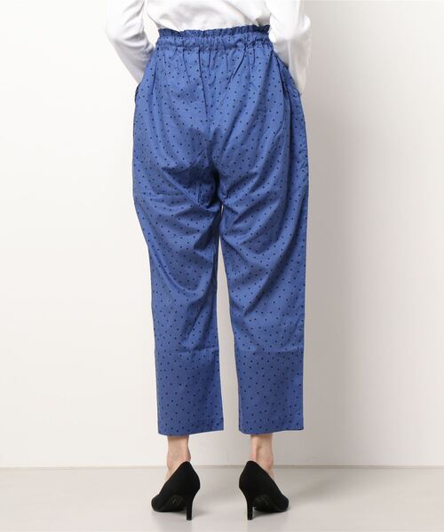 KID BLUE（キッドブルー）の「キッドブルー -ランダムドットPt -フルレングスボトムス -KOSP544 -kidblue（その他パンツ・レディース・ブラック/ブルー・M）」の4枚目の写真