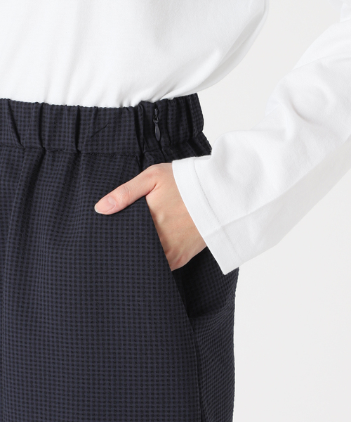 セール】ギンガムサッカーラッフルスカート（スカート）｜IENA