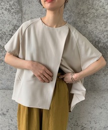 select MOCA by son | 2022 SS バックスリットサマージャケット(ノーカラージャケット)