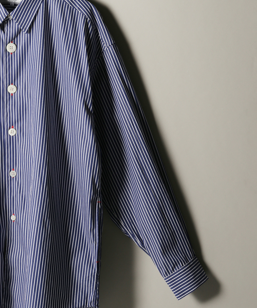 UNFOLLOW(アンフォロー)の「【アベヒロユキ × FOLL archive stripe shirt】(シャツ/ブラウス・メンズ・ブルー系その他・2/3)」の5枚目の写真