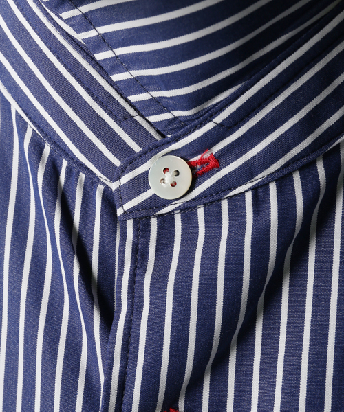 UNFOLLOW(アンフォロー)の「【アベヒロユキ × FOLL archive stripe shirt】(シャツ/ブラウス・メンズ・ブルー系その他・2/3)」の8枚目の写真