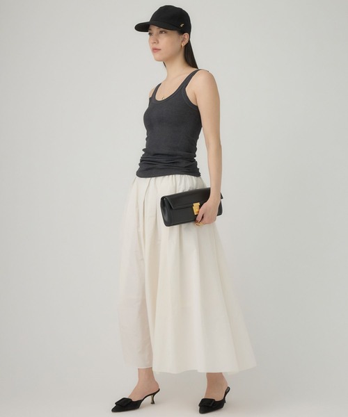 Chaos（カオス）の「Chaos(カオス)/◇3/4坪田あさみさんIGLIVE紹介アイテム◇シルクマルドウタンクトップ（タンクトップ・レディース・ブラック/ベージュ系その他/チャコールグレー/ブラウン系その他/ホワイト・FREE）」の19枚目の写真