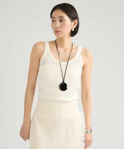 Chaos（カオス）の「Chaos(カオス)/◇3/4坪田あさみさんIGLIVE紹介アイテム◇シルクマルドウタンクトップ（タンクトップ・レディース・ブラック/ベージュ系その他/チャコールグレー/ブラウン系その他/ホワイト・FREE）」の22枚目の写真