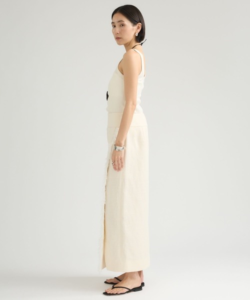 Chaos（カオス）の「Chaos(カオス)/◇3/4坪田あさみさんIGLIVE紹介アイテム◇シルクマルドウタンクトップ（タンクトップ・レディース・ブラック/ベージュ系その他/チャコールグレー/ブラウン系その他/ホワイト・FREE）」の18枚目の写真