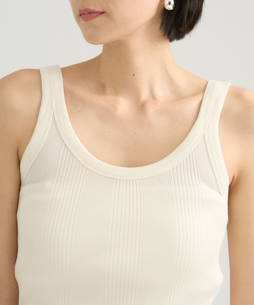 Chaos（カオス）の「Chaos(カオス)/◇3/4坪田あさみさんIGLIVE紹介アイテム◇シルクマルドウタンクトップ（タンクトップ・レディース・ブラック/ベージュ系その他/チャコールグレー/ブラウン系その他/ホワイト・FREE）」の10枚目の写真