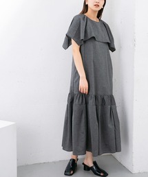 KBF | 『UR TECH Smart Linen Touch』セーラーカラーロングワンピース(ワンピース)