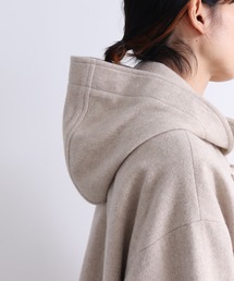 Wool/super100 midle length duffle コートを使った人気ファッション