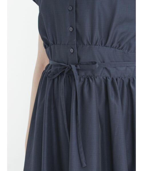 Te chichi（テチチ）の「スパンボイルウエスト切替ワンピース（ワンピース・レディース・ネイビー/ブラウン/ブルー/グリーン・ﾌﾘ-）」の16枚目の写真