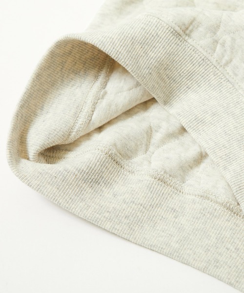 devirock（デビロック）の「キルティングニット トレーナー（スウェット・キッズ・オートミール/カーキ/スミクロ/モカ/ピンクベージュ・120cm/150cm/160cm/140cm/130cm/100cm/110cm）」の13枚目の写真