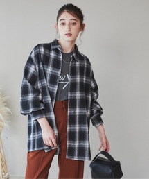 ANGIE | チェックビックシャツ(シャツ/ブラウス)