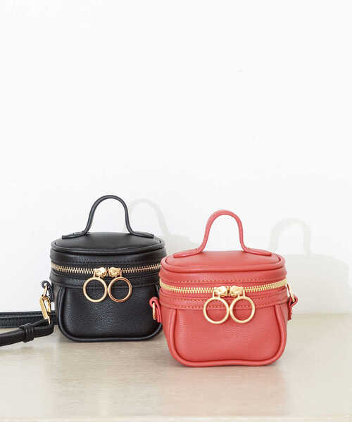 NATURAL BEAUTY BASIC（ナチュラルビューティーベーシック）の「ココットショルダー（ショルダーバッグ・レディース・ブラック/オレンジ/ワイン・ﾌﾘ-）」の17枚目の写真