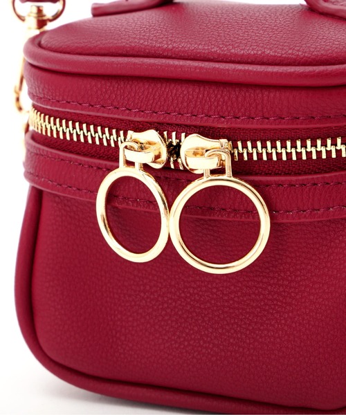 NATURAL BEAUTY BASIC（ナチュラルビューティーベーシック）の「ココットショルダー（ショルダーバッグ・レディース・ブラック/オレンジ/ワイン・ﾌﾘ-）」の10枚目の写真