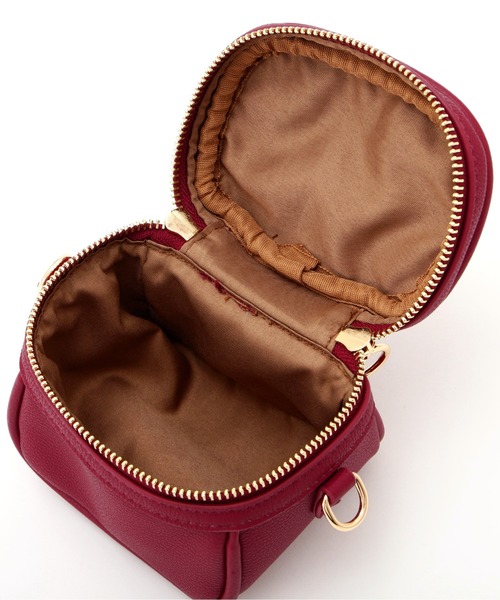 NATURAL BEAUTY BASIC（ナチュラルビューティーベーシック）の「ココットショルダー（ショルダーバッグ・レディース・ブラック/オレンジ/ワイン・ﾌﾘ-）」の13枚目の写真