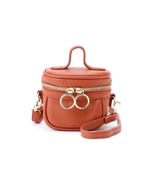 NATURAL BEAUTY BASIC（ナチュラルビューティーベーシック）の「ココットショルダー（ショルダーバッグ・レディース・ブラック/オレンジ/ワイン・ﾌﾘ-）」の8枚目の写真