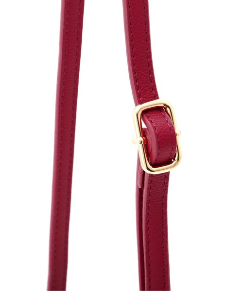 NATURAL BEAUTY BASIC（ナチュラルビューティーベーシック）の「ココットショルダー（ショルダーバッグ・レディース・ブラック/オレンジ/ワイン・ﾌﾘ-）」の9枚目の写真