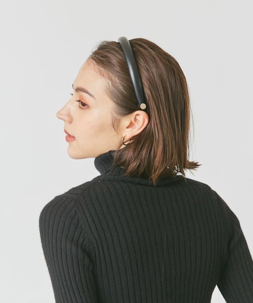 Chapeau d' O(シャポードオー)の「Chapeau d' O PinkRibbon Headband / シャポードオー(カチューシャ・レディース・ブラック/ブラウン・FREE)」の15枚目の写真