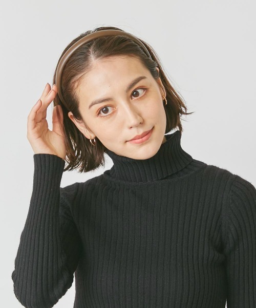 Chapeau d' O(シャポードオー)の「Chapeau d' O PinkRibbon Headband / シャポードオー(カチューシャ・レディース・ブラック/ブラウン・FREE)」の13枚目の写真