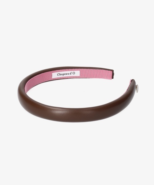Chapeau d' O(シャポードオー)の「Chapeau d' O PinkRibbon Headband / シャポードオー(カチューシャ・レディース・ブラック/ブラウン・FREE)」の8枚目の写真